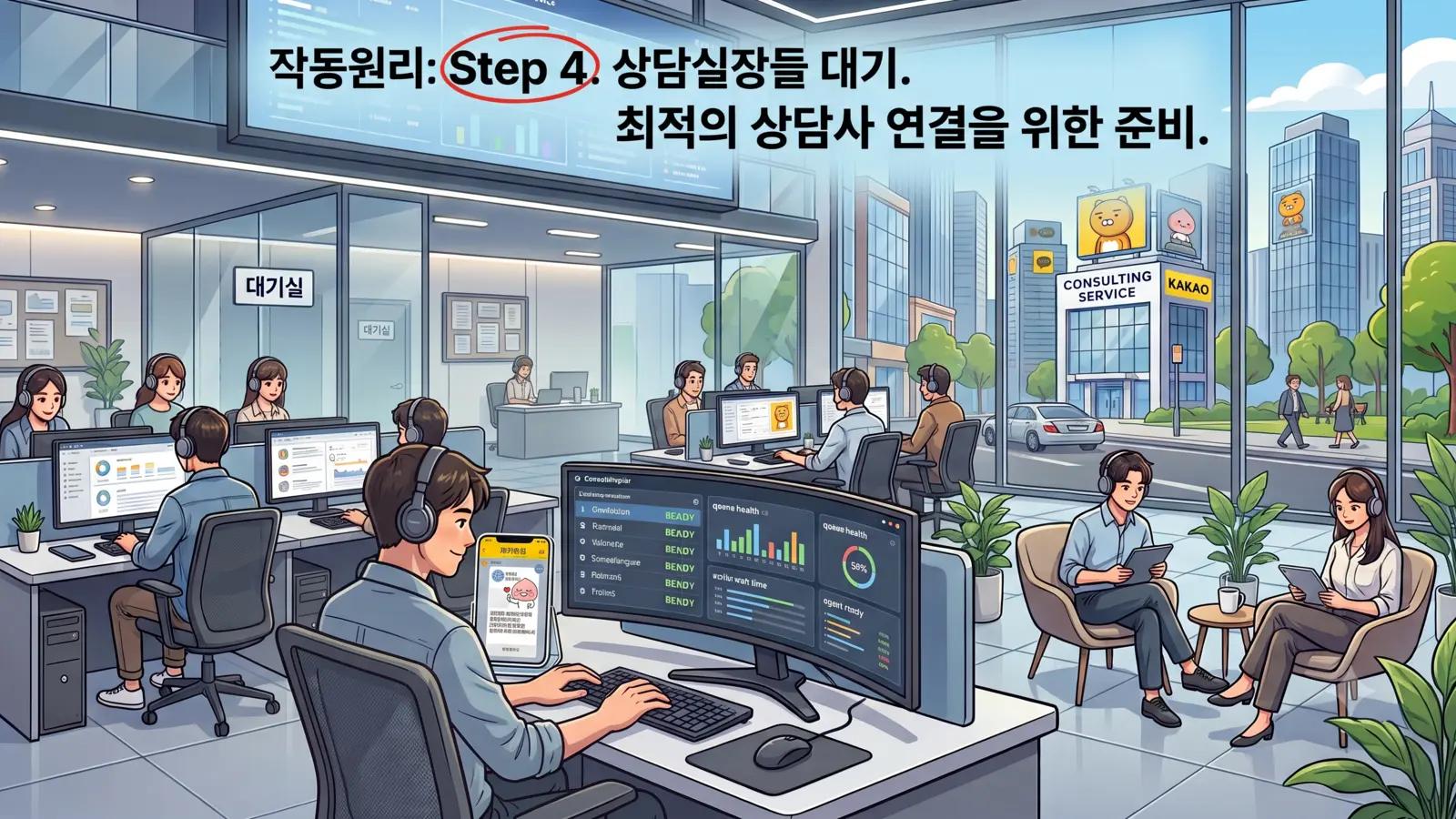 ④ 상담대기 / 이탈방지